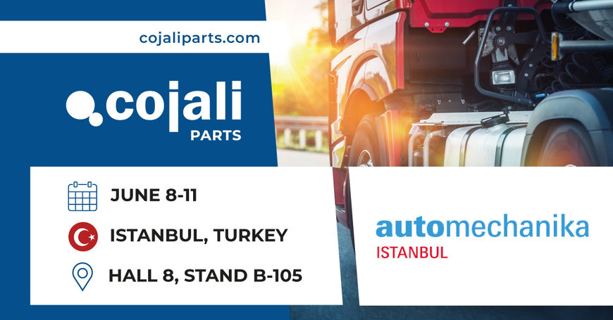 Cojali presentará en Automechanika Estambul sus soluciones tecnológicas para el sector de la automoción industrial